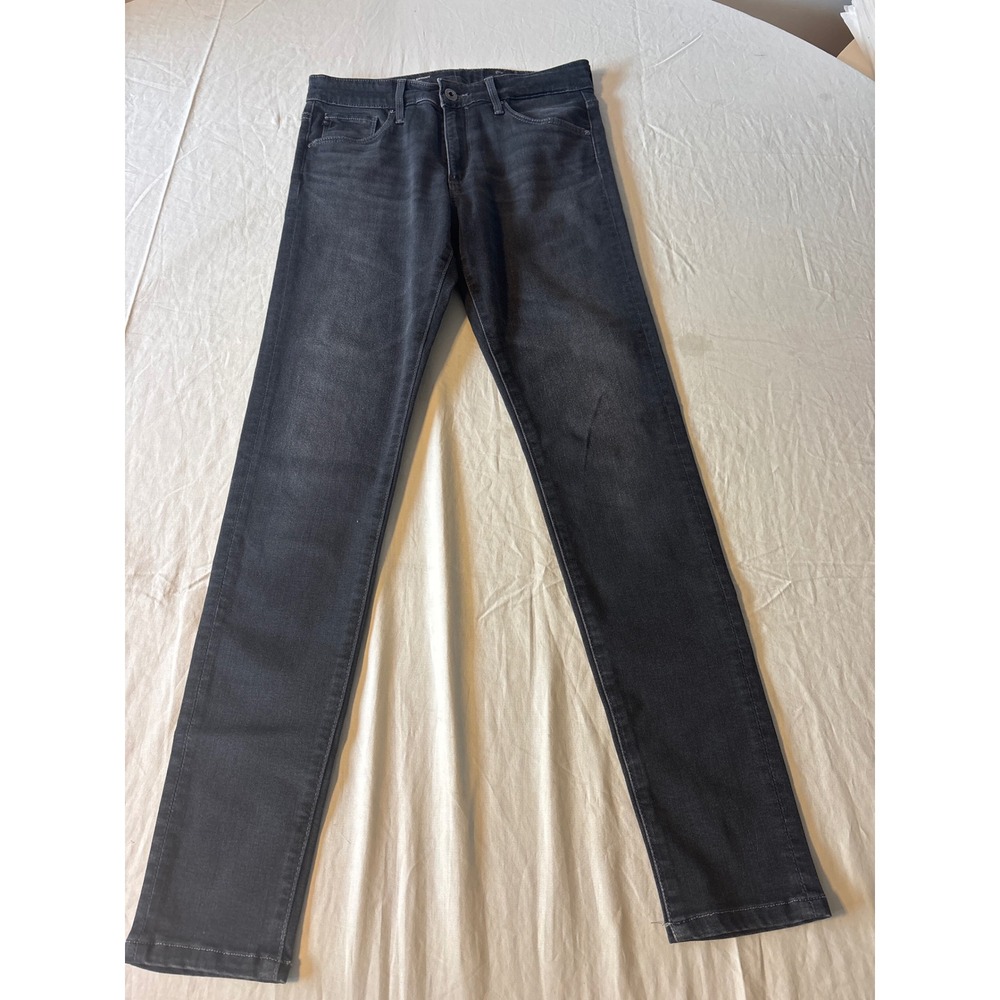 AG Adriano Goldschmied Farrah Skinny Jeans Womens 28 Black Excellent High Rise